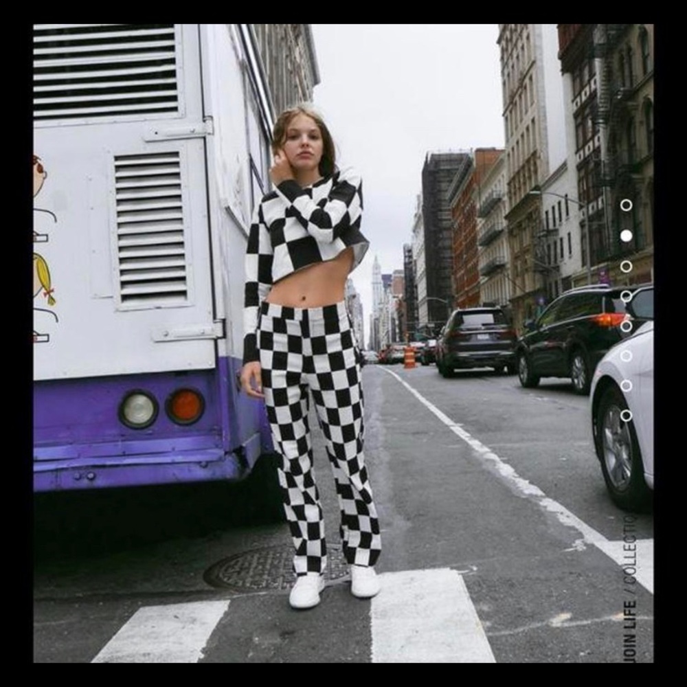 Zara checkered pants